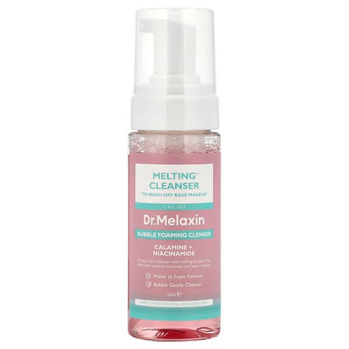 <img alt="Dr.Melaxin, Melting Cleanser, Bubble Foaming Cleanser, All Type of Skin, 5.07 fl oz (150 ml)" title="Dr.Melaxin, Melting Cleanser, Bubble Foaming Cleanser, All Type of Skin, 5.07 fl oz (150 ml),8809886482434"