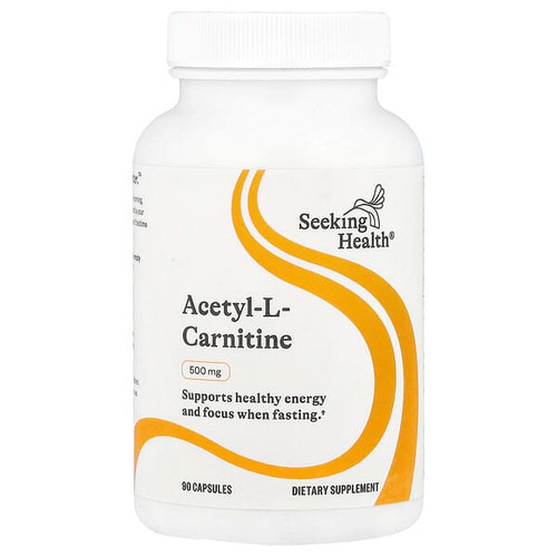 <img alt="Seeking Health, Acetyl-L-Carnitine, 500 mg, 90 Capsules" title="Seeking Health, Acetyl-L-Carnitine, 500 mg, 90 Capsules,810007520087"