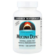 <img alt="Source Naturals, Mucuna Dopa, 100 mg, 120 Capsules" title="Source Naturals, Mucuna Dopa, 100 mg, 120 Capsules,021078021926"