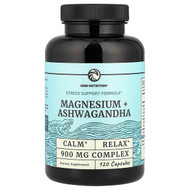 <img alt="Nobi Nutrition, Magnesium + Ashwagandha, 120 Capsules" title="Nobi Nutrition, Magnesium + Ashwagandha, 120 Capsules,850018274401"
