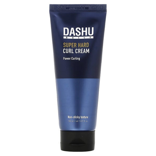 <img alt="Dashu, Daily, Super Hard Curl Cream, 5.07 fl oz (150 ml)" title="Dashu, Daily, Super Hard Curl Cream, 5.07 fl oz (150 ml),8809372278176"