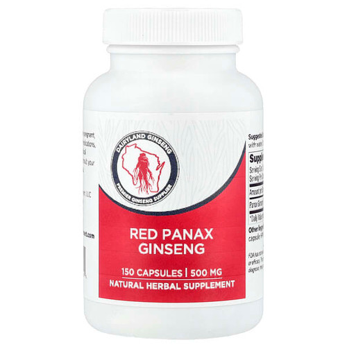 <img alt="Dairyland Ginseng, Red Panax Ginseng, 500 mg, 150 Capsules" title="Dairyland Ginseng, Red Panax Ginseng, 500 mg, 150 Capsules,850002923414"