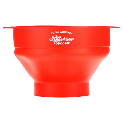 <img alt="Amish Country Popcorn, Silicone Microwave Popcorn Popper, Red, 4 Pieces" title="Amish Country Popcorn, Silicone Microwave Popcorn Popper, Red, 4 Pieces,046457500021"