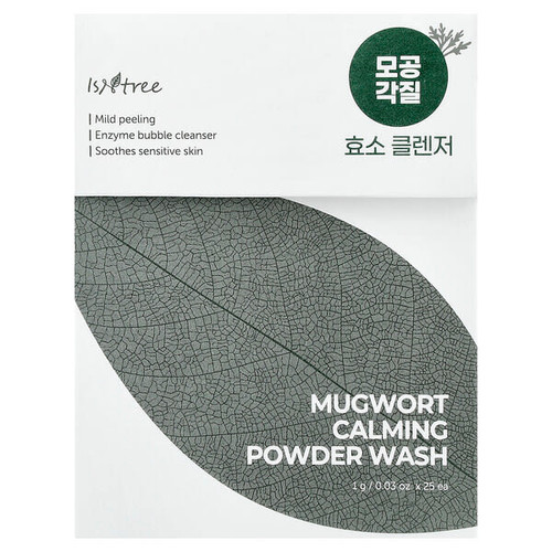 <img alt="ISNtree, Mugwort Calming Powder Wash, 25 Packets, 0.03 oz (1 g) Each" title="ISNtree, Mugwort Calming Powder Wash, 25 Packets, 0.03 oz (1 g) Each,8809800940163"