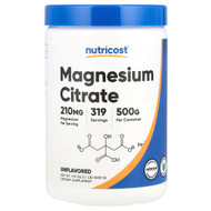 <img alt="Nutricost, Magnesium Citrate, Unflavored , 210 mg, 17.9 oz (500 g)" title="Nutricost, Magnesium Citrate, Unflavored , 210 mg, 17.9 oz (500 g),810014679419"