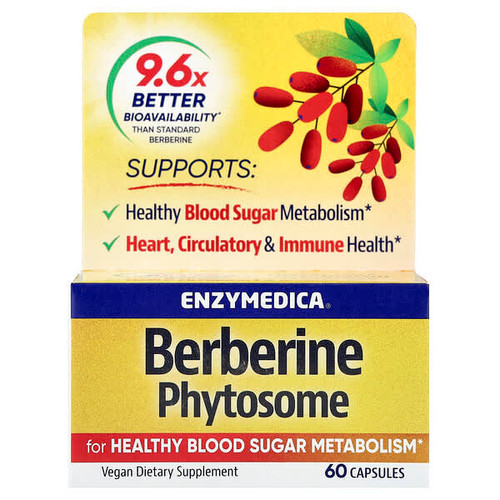 <img alt="Enzymedica, Berberine Phytosome, 60 Capsules (275 mg per Capsule)" title="Enzymedica, Berberine Phytosome, 60 Capsules (275 mg per Capsule),670480101308"