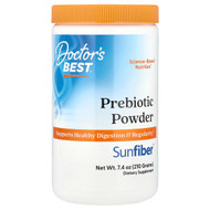 <img alt="Doctors Best, Prebiotic Powder, Sunfiber, Unflavored, 7.4 oz (210 g)" title="Doctors Best, Prebiotic Powder, Sunfiber, Unflavored, 7.4 oz (210 g),753950006256"