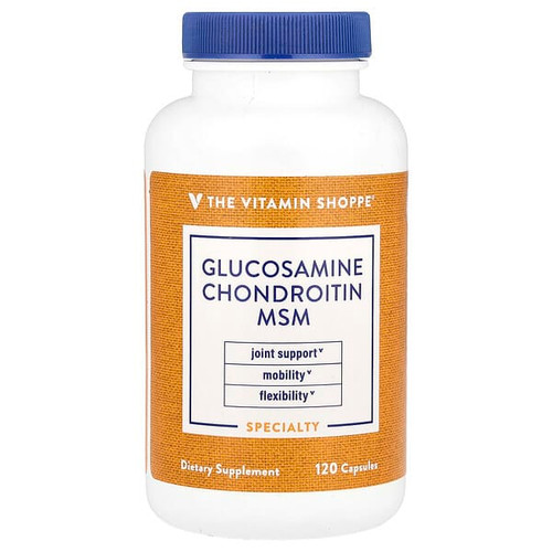 <img alt="The Vitamin Shoppe, Glucosamine Chondroitin MSM, 120 Capsule" title="The Vitamin Shoppe, Glucosamine Chondroitin MSM, 120 Capsule,766536016334"