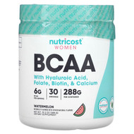 <img alt="Nutricost, Women, BCAA With Hyaluronic Acid, Folate, Biotin, & Calcium, Watermelon, 10.2 oz (288 g)" title="Nutricost, Women, BCAA With Hyaluronic Acid, Folate, Biotin, & Calcium, Watermelon, 10.2 oz (288 g),857077008657"