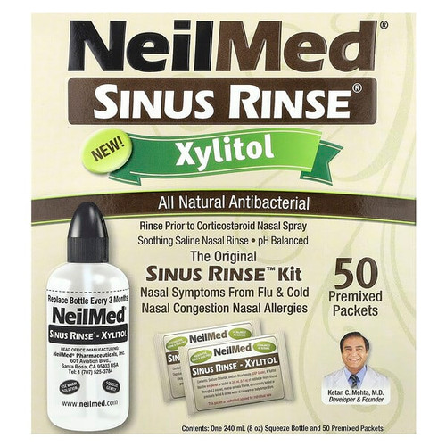 <img alt="NeilMed, Sinus Rinse, Xylitol, Sinus Rinse Kit, 2 Piece Kit" title="NeilMed, Sinus Rinse, Xylitol, Sinus Rinse Kit, 2 Piece Kit,705928001077"