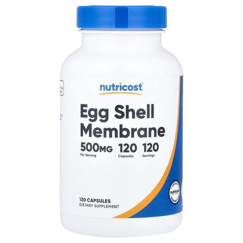 <img alt="Nutricost, Egg Shell Membrane, 500 mg, 120 Capsules" title="Nutricost, Egg Shell Membrane, 500 mg, 120 Capsules,810139574651"