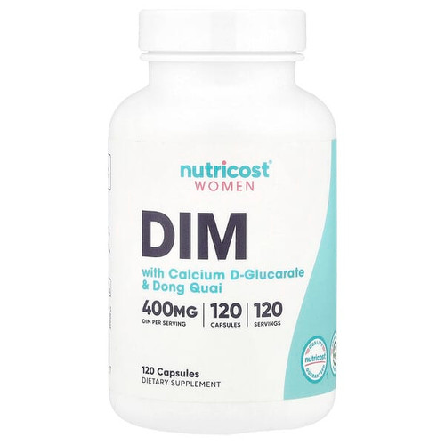 <img alt="Nutricost, Women, DIM With Calcium D-Glucarate & Dong Quai, 120 Capsules" title="Nutricost, Women, DIM With Calcium D-Glucarate & Dong Quai, 120 Capsules,810014678337"