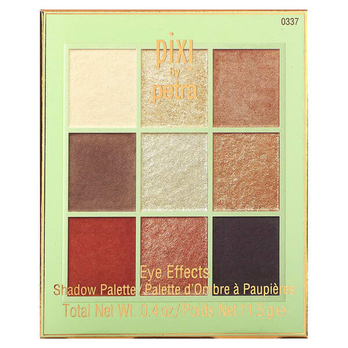 <img alt="Pixi Beauty, Eye Effects, Shadow Palette, 0337 Hazelnut Haze, 0.4 oz (11.5 g)" title="Pixi Beauty, Eye Effects, Shadow Palette, 0337 Hazelnut Haze, 0.4 oz (11.5 g),885190206018"