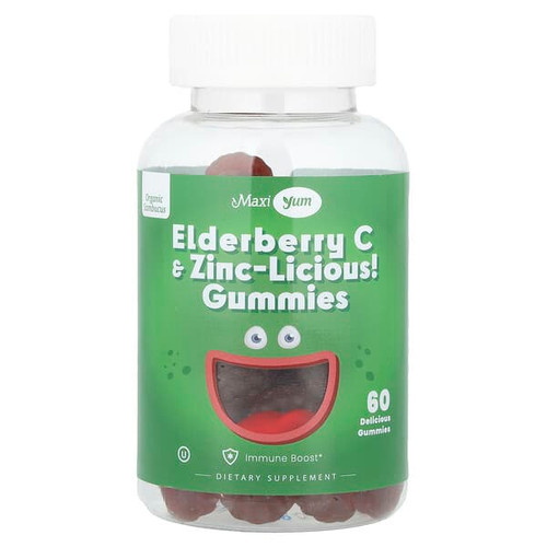 <img alt="Maxi Health, Elderberry C & Zinc-Licious Gummies, 60 Gummies" title="Maxi Health, Elderberry C & Zinc-Licious Gummies, 60 Gummies,753406404063"