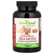 <img alt="Forest Leaf, Certified Organic Sea Moss + Burdock & Bladderwrack, 90 Vegetable Capsules" title="Forest Leaf, Certified Organic Sea Moss + Burdock & Bladderwrack, 90 Vegetable Capsules,198168260227"