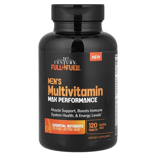 <img alt="21st Century, Full Fuel 365, Mens Multivitamin, Max Performance, 120 Tablets" title="21st Century, Full Fuel 365, Mens Multivitamin, Max Performance, 120 Tablets,740985222881"