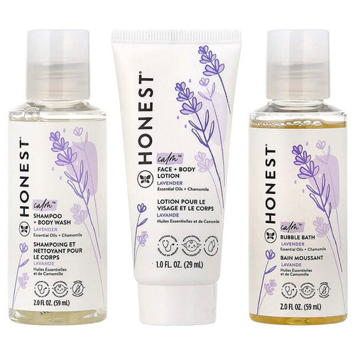 <img alt="The Honest Company, Babes Mini Must-Haves, Lavender, 4 Piece Set" title="The Honest Company, Babes Mini Must-Haves, Lavender, 4 Piece Set,810094554422"