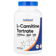 <img alt="Nutricost, L-Carnitine Tartrate, 240 Capsules (500 mg per Capsule)" title="Nutricost, L-Carnitine Tartrate, 240 Capsules (500 mg per Capsule),810014679303"
