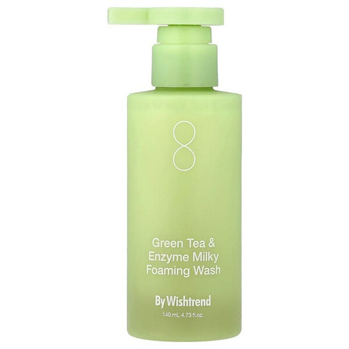 <img alt="By Wishtrend, Green Tea & Enzyme Milky Foaming Wash, 4.73 fl oz (140 ml)" title="By Wishtrend, Green Tea & Enzyme Milky Foaming Wash, 4.73 fl oz (140 ml),8809572891564"
