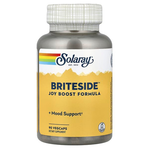 <img alt="Solaray, Briteside, Joy Boost Formula, 90 VegCaps" title="Solaray, Briteside, Joy Boost Formula, 90 VegCaps,076280613605"