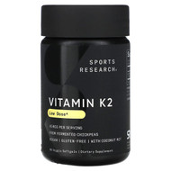 <img alt="Sports Research, Vitamin K2, Low Dose, 45 mcg, 90 Veggie Softgels" title="Sports Research, Vitamin K2, Low Dose, 45 mcg, 90 Veggie Softgels,023249092117"