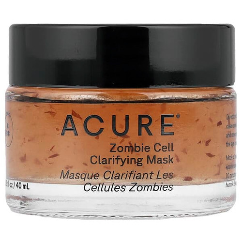 <img alt="ACURE, Zombie Cell Clarifying Beauty Mask, 1.3 fl oz (40 ml)" title="ACURE, Zombie Cell Clarifying Beauty Mask, 1.3 fl oz (40 ml),813424025067"