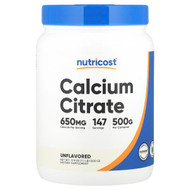 <img alt="Nutricost, Calcium Citrate, Unflavored, 17.9 oz (500 g)" title="Nutricost, Calcium Citrate, Unflavored, 17.9 oz (500 g),810139575160"