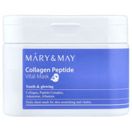 <img alt="Mary & May, Collagen Peptide, Vital Beauty Mask, 30 Sheets, 14.1 oz (400 g)" title="Mary & May, Collagen Peptide, Vital Beauty Mask, 30 Sheets, 14.1 oz (400 g),8809670681517"