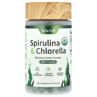 <img alt="Snap Supplements, Spirulina & Chlorella, 120 Capsules" title="Snap Supplements, Spirulina & Chlorella, 120 Capsules,850039253409"