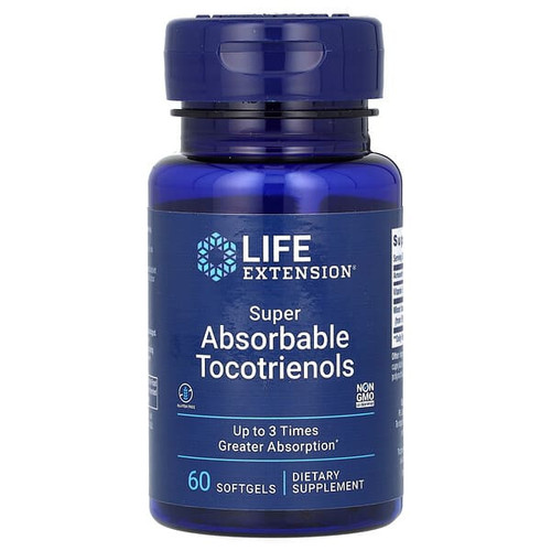 <img alt="Life Extension, Super Absorbable Tocotrienols, 60 Softgels" title="Life Extension, Super Absorbable Tocotrienols, 60 Softgels,737870140061"
