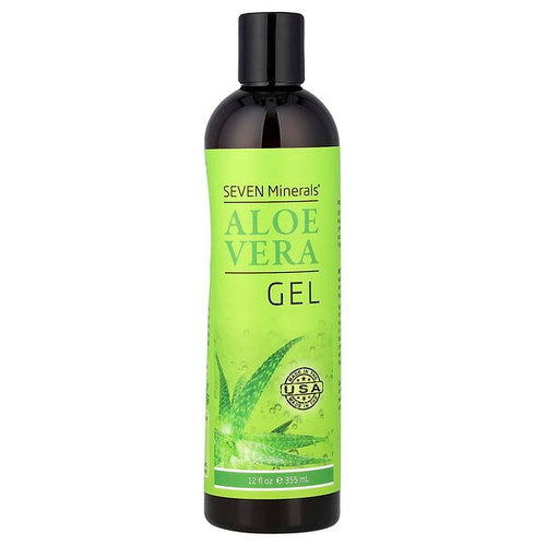 <img alt="Seven Minerals, Aloe Vera Gel, 12 fl oz (355 ml)" title="Seven Minerals, Aloe Vera Gel, 12 fl oz (355 ml),5060339717807"