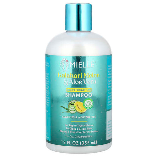 <img alt="Mielle, Deep Hydration Shampoo, For Dry, Dehydrated Hair, Kalahari Melon & Aloe Vera, 12 fl oz (355 ml)" title="Mielle, Deep Hydration Shampoo, For Dry, Dehydrated Hair, Kalahari Melon & Aloe Vera, 12 fl oz (355 ml),810135730822"