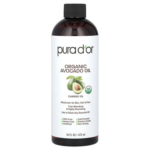 <img alt="Pura Dor, Organic Avocado Oil, 16 fl oz (473 ml)" title="Pura Dor, Organic Avocado Oil, 16 fl oz (473 ml),810023840787"