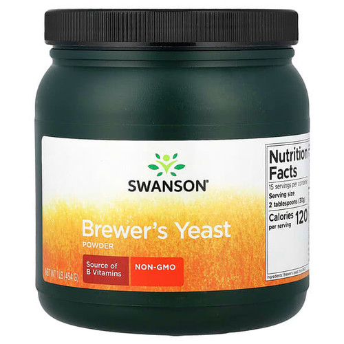 <img alt="Swanson Vitamins, Brewers Yeast Powder, 1 lb (454 g)" title="Swanson Vitamins, Brewers Yeast Powder, 1 lb (454 g),087614115627"