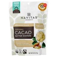<img alt="Navitas Organics, Organic Cacao Butter Wafers, Unsweetened, 8 oz (227 g)" title="Navitas Organics, Organic Cacao Butter Wafers, Unsweetened, 8 oz (227 g),811961022631"