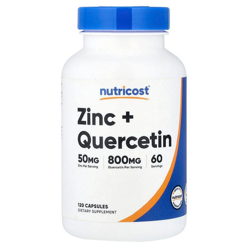 <img alt="Nutricost, Zinc + Quercetin, 120 Capsules" title="Nutricost, Zinc + Quercetin, 120 Capsules,810139576952"