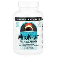 <img alt="Source Naturals, MitoNight With Melatonin, 60 Capsules" title="Source Naturals, MitoNight With Melatonin, 60 Capsules,021078029496"
