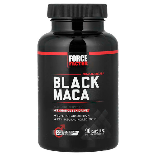 <img alt="Force Factor, Fundamentals, Black Maca, 90 Capsules" title="Force Factor, Fundamentals, Black Maca, 90 Capsules,810126660176"
