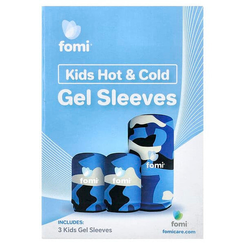 <img alt="FOMI, Kids Hot & Cold Gel Sleeves, 3 Sleeves" title="FOMI, Kids Hot & Cold Gel Sleeves, 3 Sleeves,744365812778"