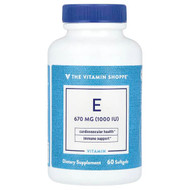 <img alt="The Vitamin Shoppe, Vitamin E, 670 mg (1,000 IU), 60 Softgel" title="The Vitamin Shoppe, Vitamin E, 670 mg (1,000 IU), 60 Softgel,766536031733"