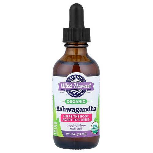 <img alt="Oregons Wild Harvest, Organic Ashwagandha, 2 fl oz (59 ml)" title="Oregons Wild Harvest, Organic Ashwagandha, 2 fl oz (59 ml),706195003832"