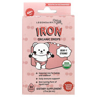 <img alt="Legendairy Milk, Iron Organic Drops, 4+ Months, Yummy Cherry, 2 fl oz (60 ml)" title="Legendairy Milk, Iron Organic Drops, 4+ Months, Yummy Cherry, 2 fl oz (60 ml),810097410220"