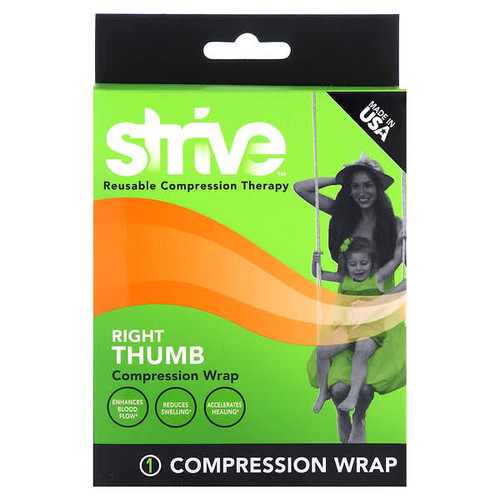 <img alt="Strive, Right Thumb Compression Wrap , 1 Count" title="Strive, Right Thumb Compression Wrap , 1 Count,023185000429"