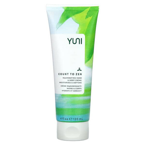 <img alt="Yuni Beauty, Count to Zen, Rejuvenating Hand & Body Creme, 4 fl oz (118 ml)" title="Yuni Beauty, Count to Zen, Rejuvenating Hand & Body Creme, 4 fl oz (118 ml),856349007459"
