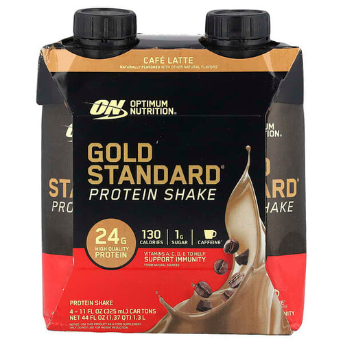 <img alt="Optimum Nutrition, Gold Standard Protein Shake, Cafe Latte, 4 Cartons, 11 fl oz (325 ml) Each" title="Optimum Nutrition, Gold Standard Protein Shake, Cafe Latte, 4 Cartons, 11 fl oz (325 ml) Each,748927970845"