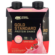 <img alt="Optimum Nutrition, Gold Standard Protein Shake, Strawberry, 4 Cartons, 11 fl oz (325 ml) Each" title="Optimum Nutrition, Gold Standard Protein Shake, Strawberry, 4 Cartons, 11 fl oz (325 ml) Each,748927069822"