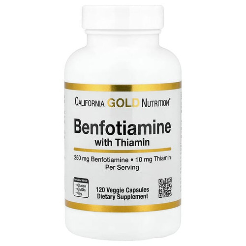 <img alt="California Gold Nutrition, Benfotiamine with Thiamine, 250 mg, 120 Veggie Capsules" title="California Gold Nutrition, Benfotiamine with Thiamine, 250 mg, 120 Veggie Capsules,898220020096"