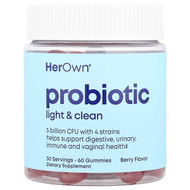 <img alt="Her Own, Probiotic Gummies, Berry, 60 Gummies" title="Her Own, Probiotic Gummies, Berry, 60 Gummies,035046128838"