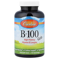 <img alt="Carlson, B-100 Gels, 100 Soft Gels" title="Carlson, B-100 Gels, 100 Soft Gels,088395207303"