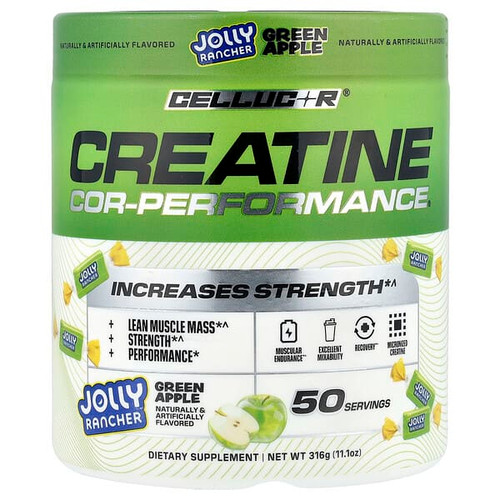 <img alt="C4 - Cellucor, COR-Performance Creatine, Jolly Rancher, Green Apple, 11.1 oz (316 g)" title="C4 - Cellucor, COR-Performance Creatine, Jolly Rancher, Green Apple, 11.1 oz (316 g),842595137682"